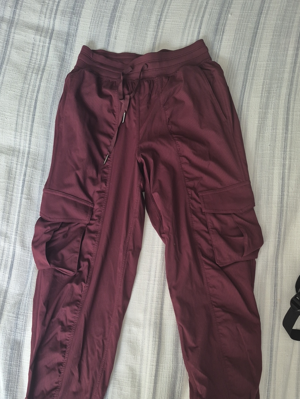 lululemon athletica Studio Cargo Joggers - Burgundy